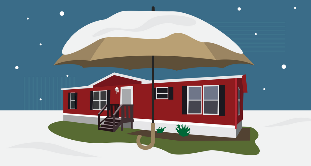 mobile homes clipart