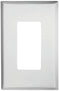 Pass & Seymour White Self Contained Wall Receptacle With Plate